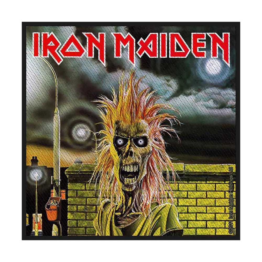 Iron Maiden Standaard Geweven Patch: Iron Maiden Acusinkt