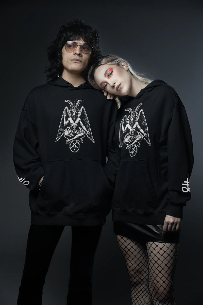 Baphomet Hoodie: De Kracht van Duister Mystiek Acusinkt