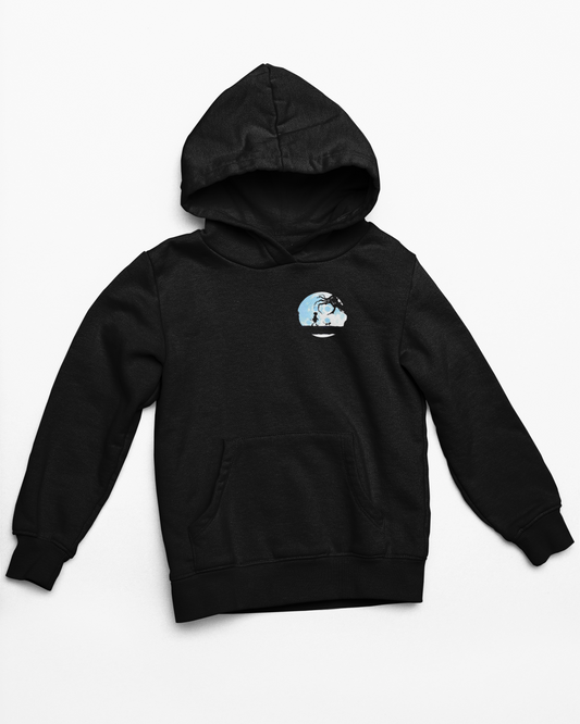 Moonlit Coraline unisex hoodie – productfoto 2 | Acusinkt
