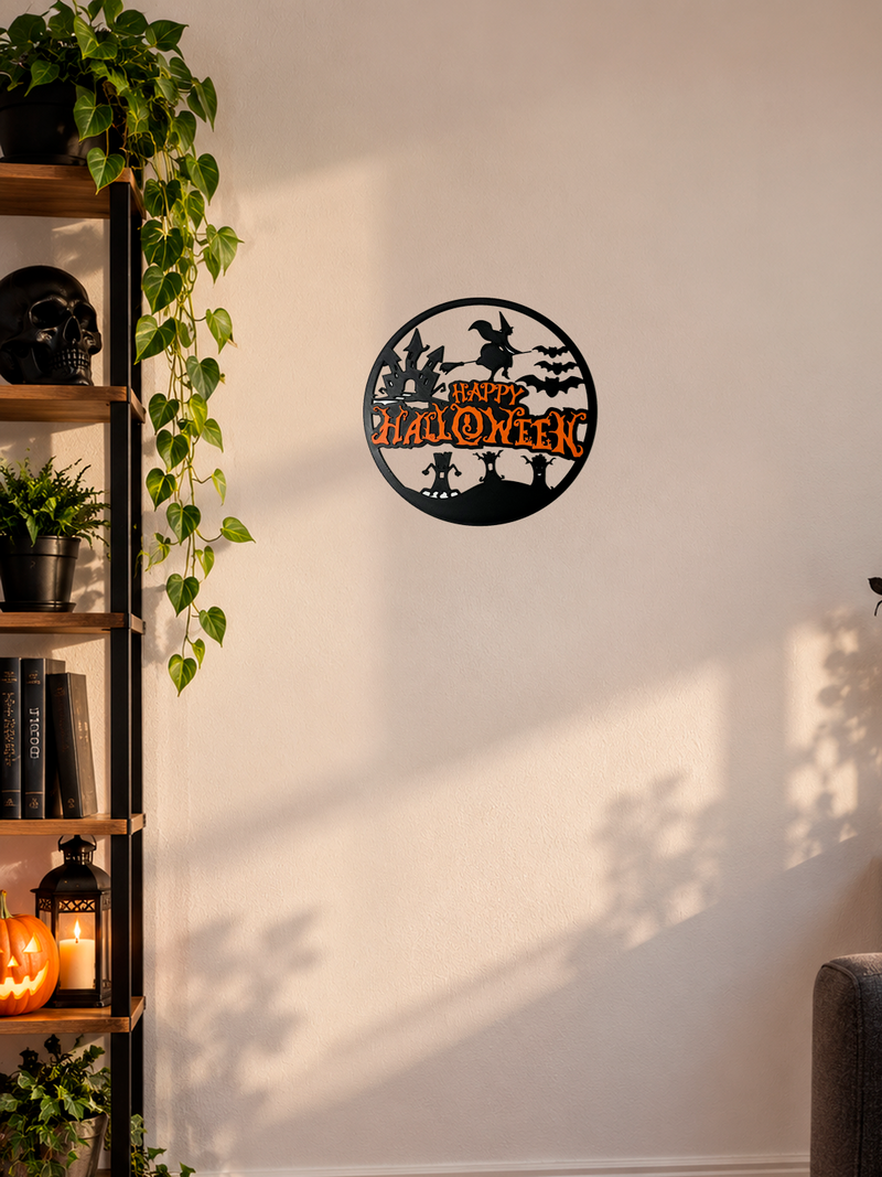 🎃 Happy Halloween Decoratie – 24 cm
