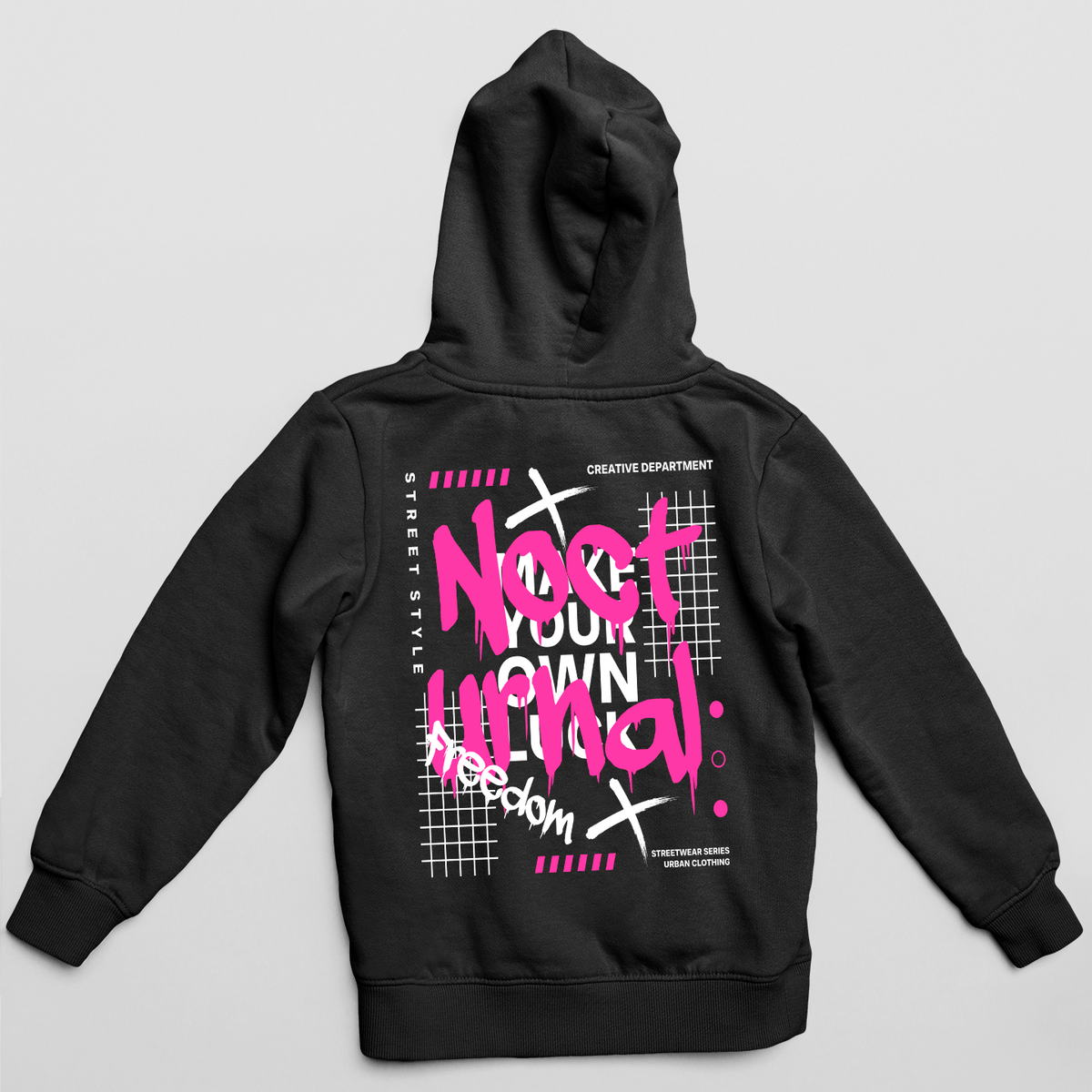 Unisex Hoodie – “Nocturnal Street Style”