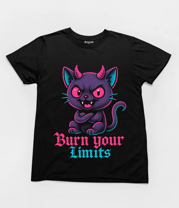 Unisex T-shirt "Burn Your Limits" Acusinkt