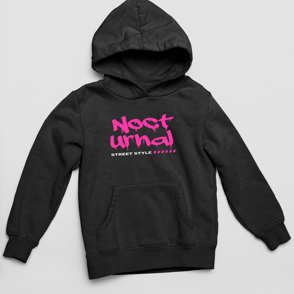 Unisex Hoodie – “Nocturnal Street Style”