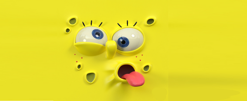 SpongeBob Mok – Funny Face 3D – 11oz