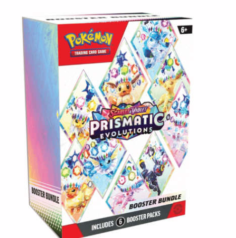 Pokemon Prismatic Evolutions Booster Bundle