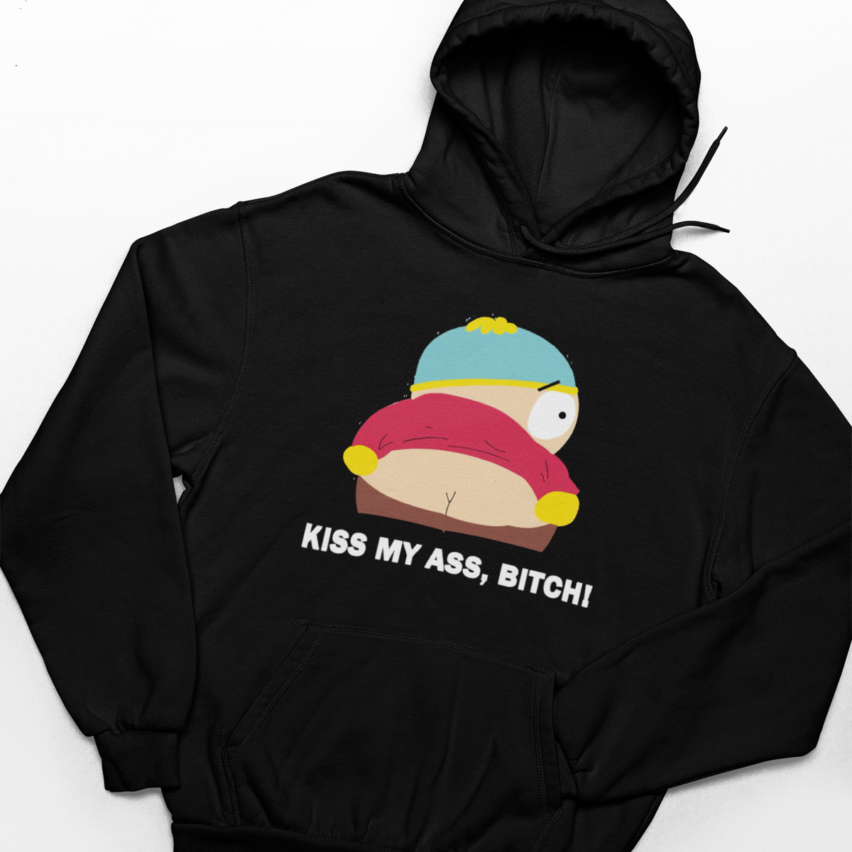 South Park hoodie – Cartman “Kiss My!” (unisex)