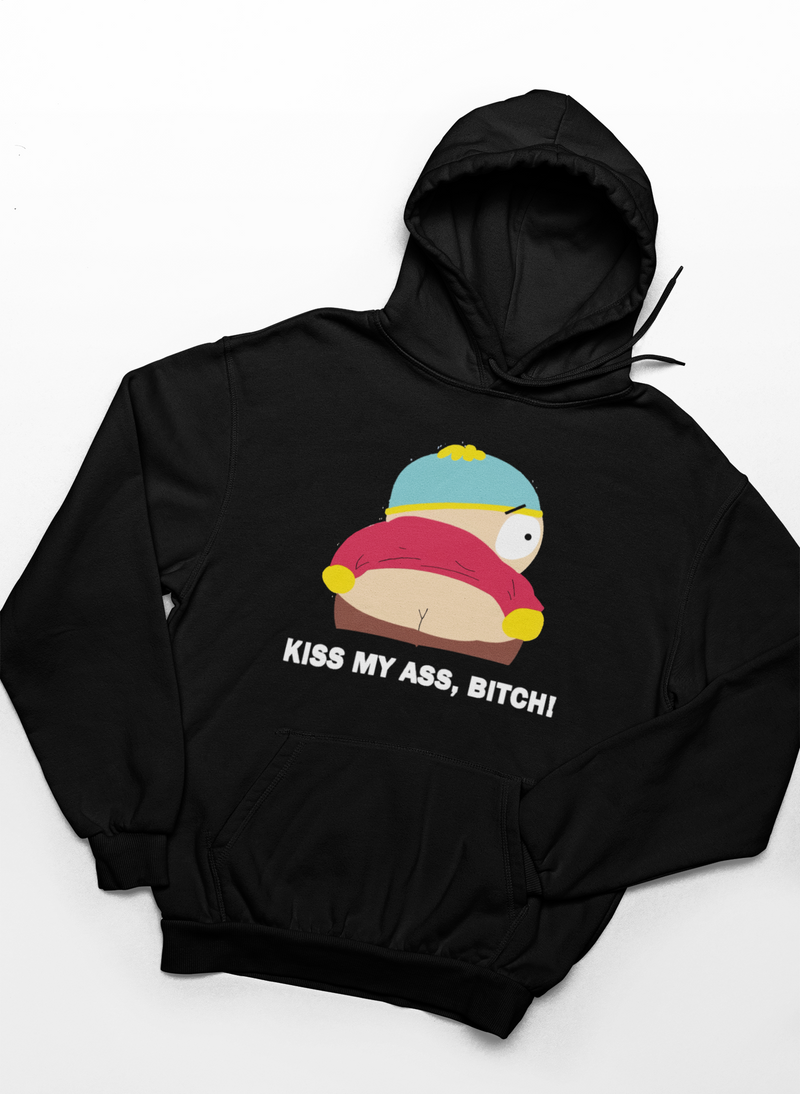 South Park hoodie – Cartman “Kiss My!” (unisex)