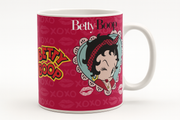 Betty Boop mok in roze met XOXO – keramische koffiemok 11oz – productfoto 2 | Acusinkt