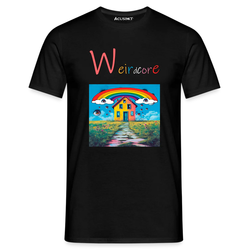 Weirdcore Huis T-Shirt Unisex Acusinkt