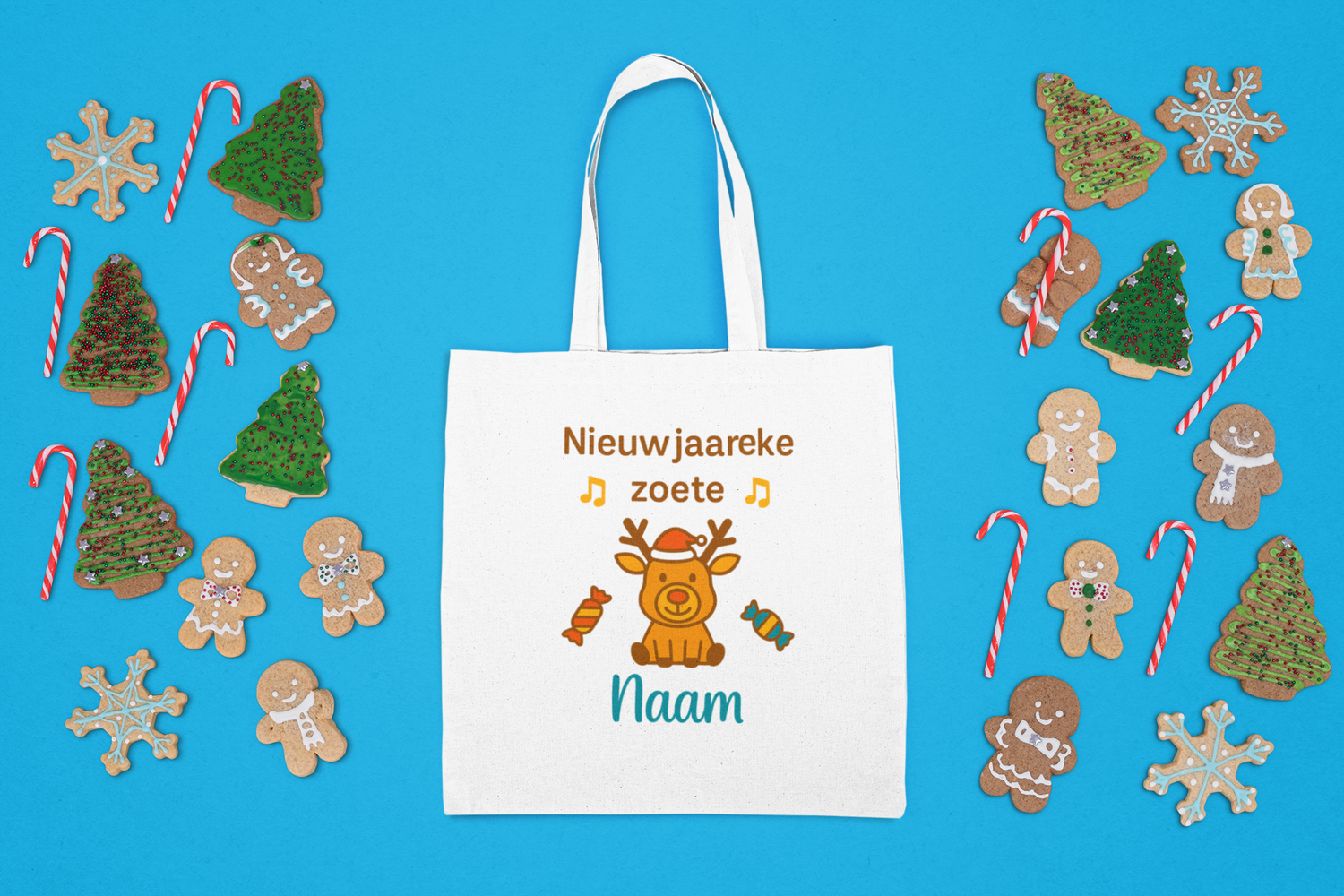 Nieuwjaareke Zoete zak in Kleur