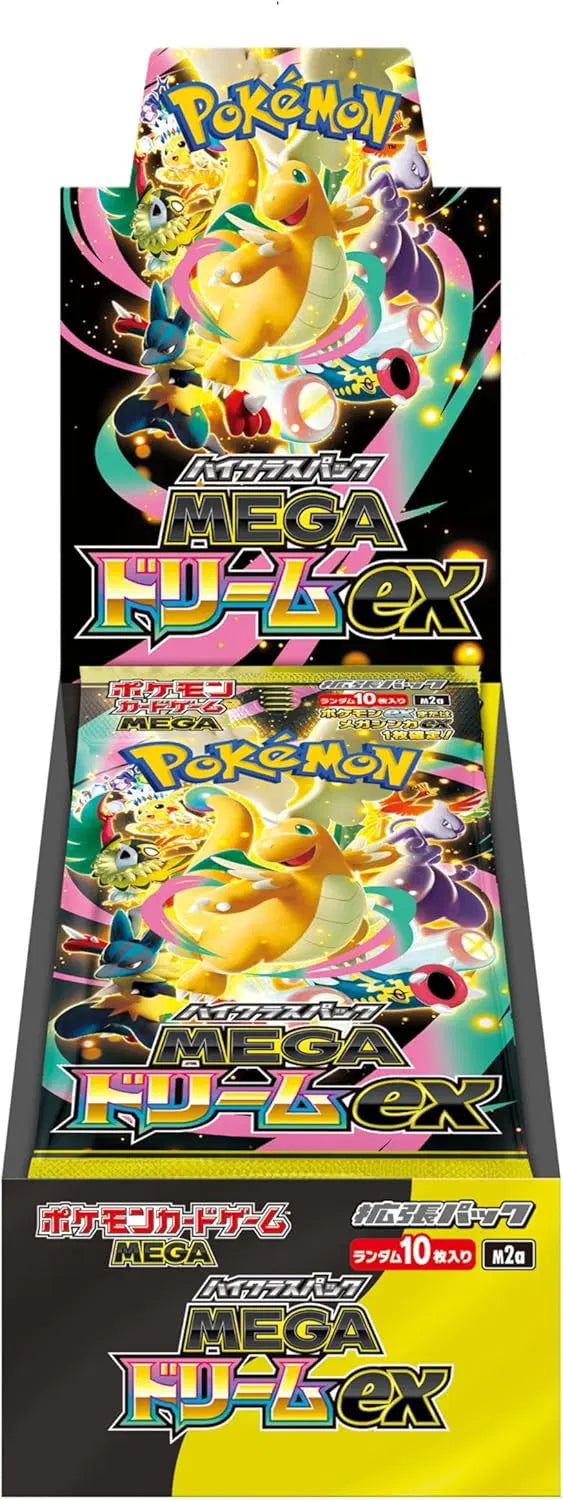Pokémon Mega Dream booster box (Japans)