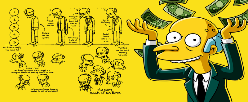 The Simpsons Mok – Mr. Burns – 11oz