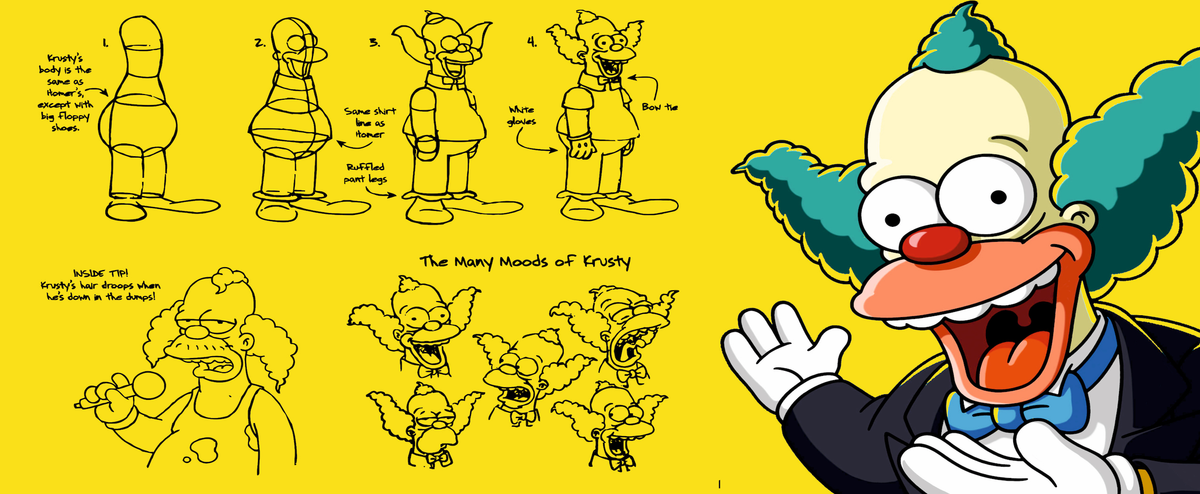 The Simpsons Mok – Krusty the Clown – 11oz