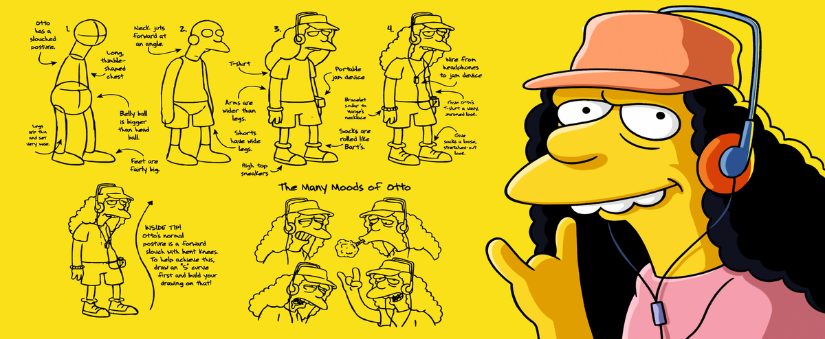 Simpsons mok Otto Mann – keramische koffiemok 11oz – productfoto 2 | Acusinkt