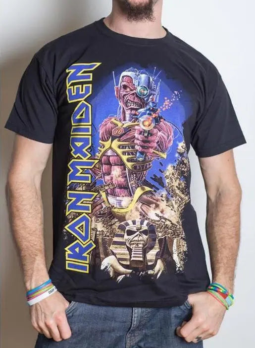 Iron Maiden t-shirt Somewhere Back in Time – productfoto 2 | Acusinkt