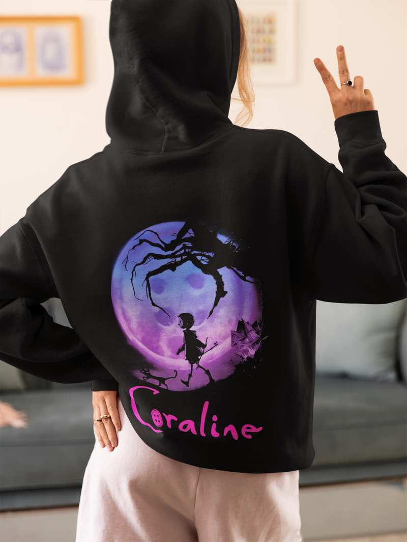 Unisex Hoodie – “Coraline Moon”
