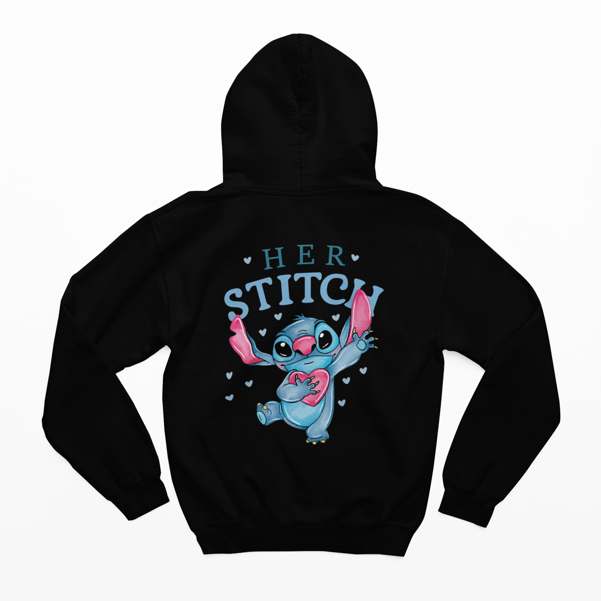 Hoodie “His Angel / Her Stitch” – Unisex