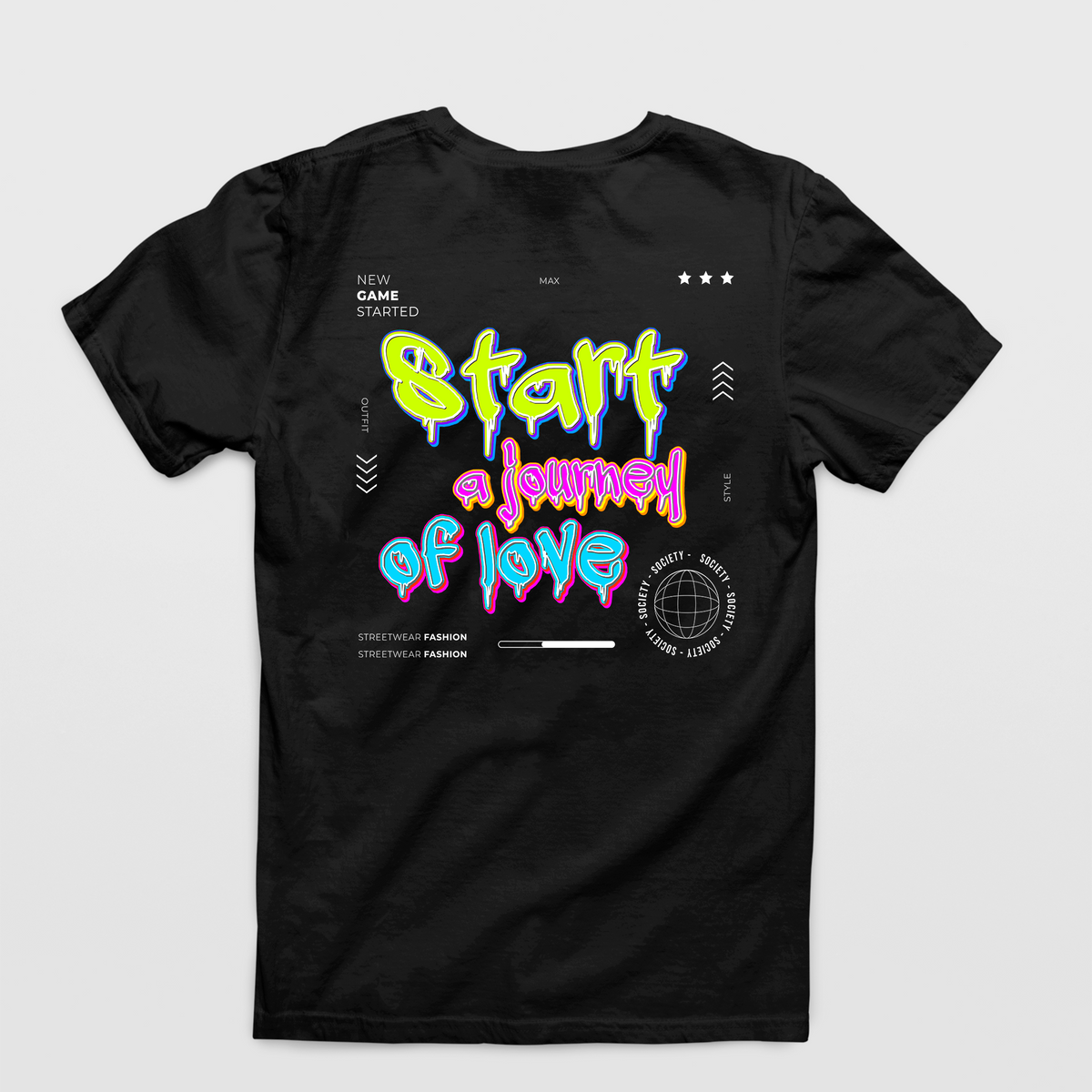 Unisex T-shirt – “Start a Journey of Love”