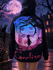 Coraline Moon unisex hoodie | Acusinkt