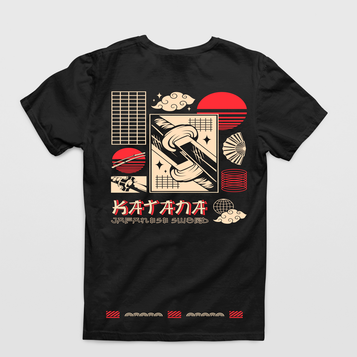 Katana Japanese Sword T-Shirt – Unisex Streetwear