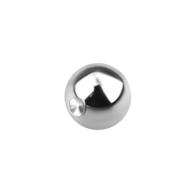 Los massief titanium opschroefballetje 3mm | Acusinkt