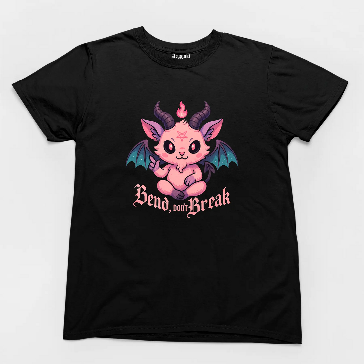 Unisex T-shirt "Bend, don’t Break" Acusinkt