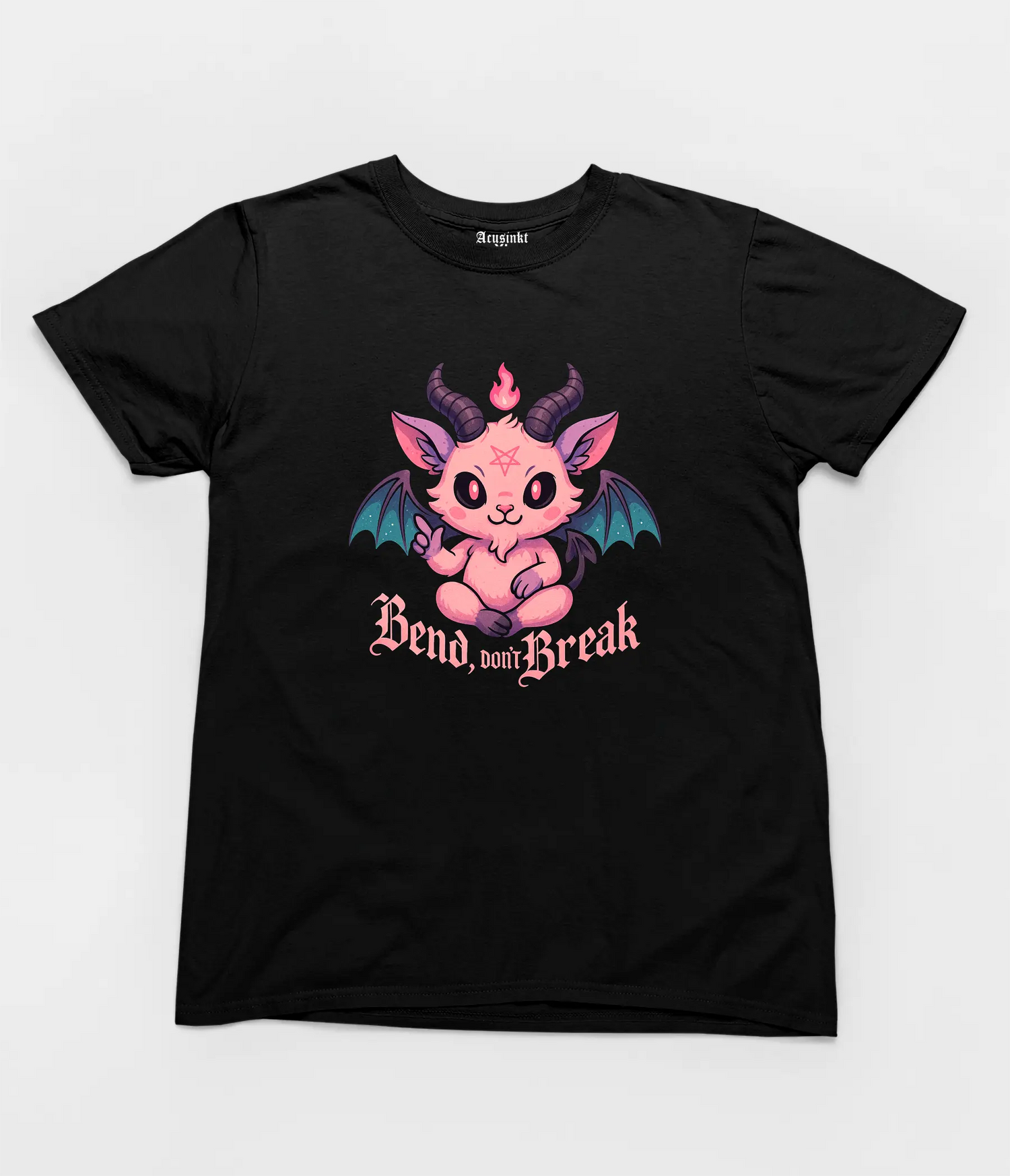 Unisex T-shirt "Bend, don’t Break" Acusinkt