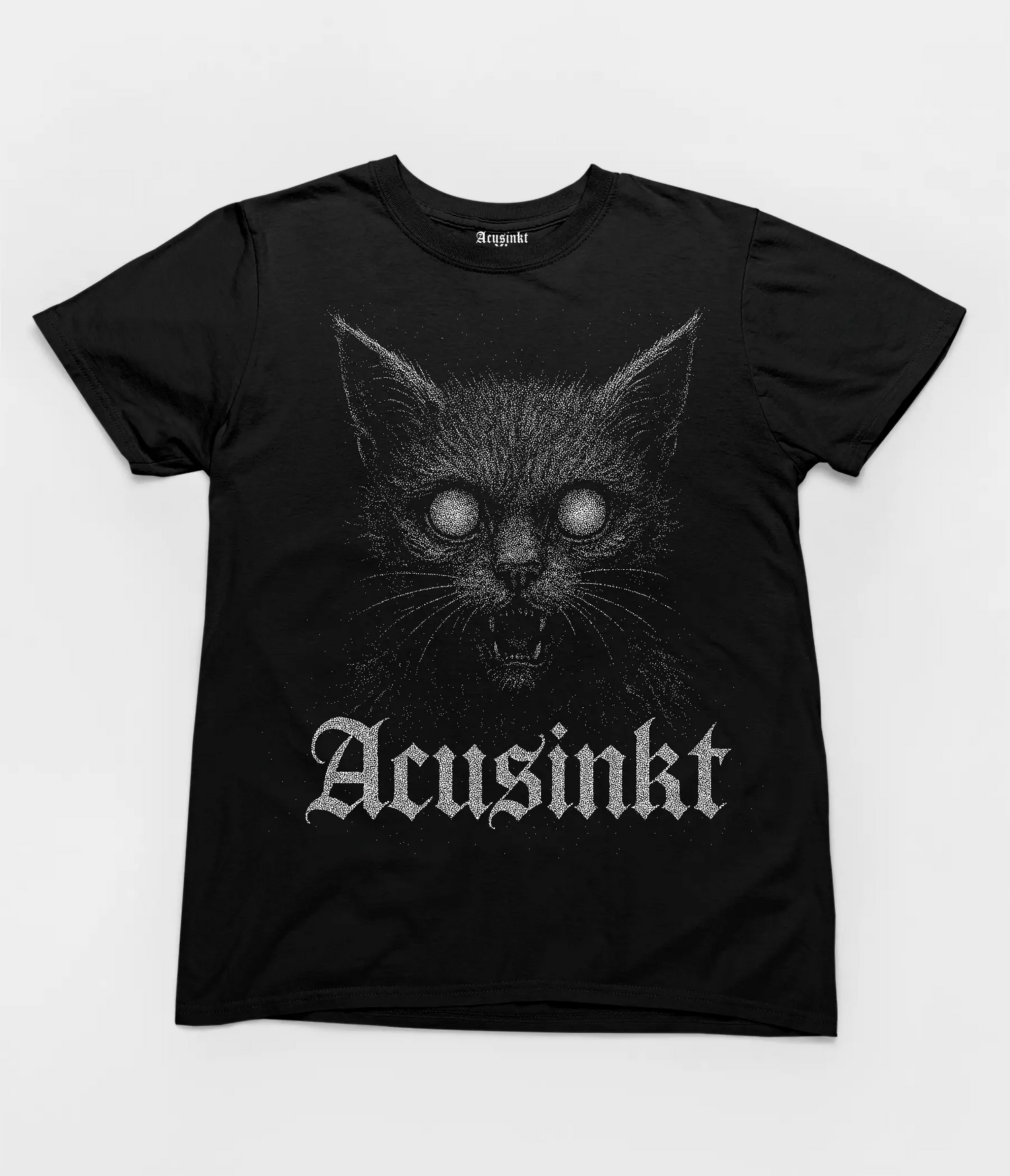 Unisex T-shirt "Acusinkt Katanic" – Gothic Cat Edition Acusinkt