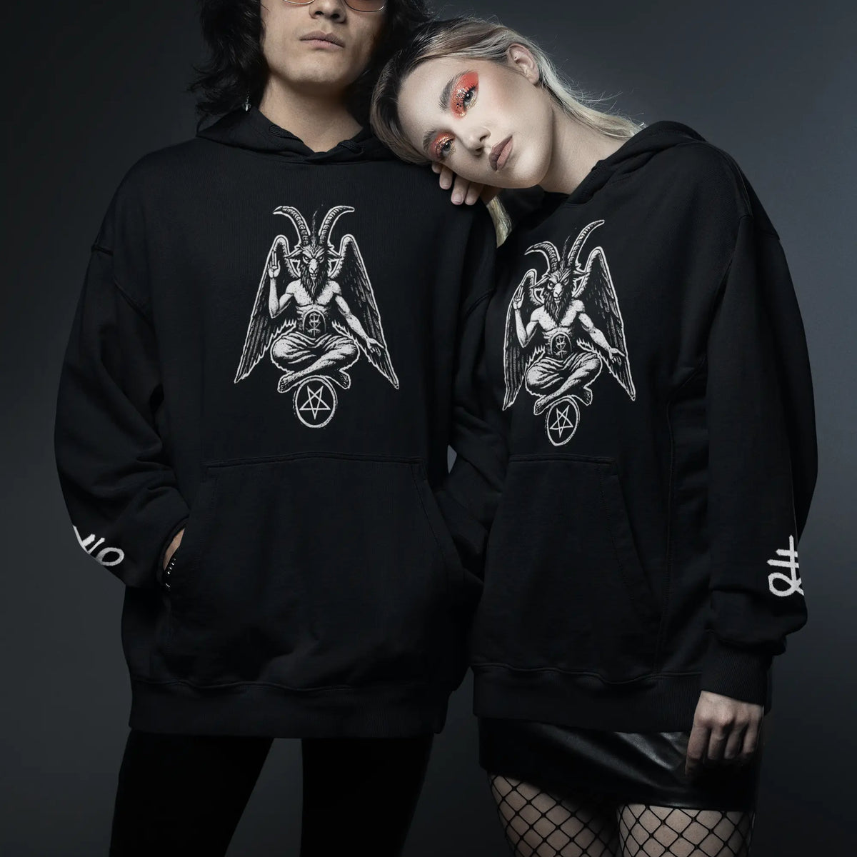 Baphomet Hoodie: De Kracht van Duister Mystiek Acusinkt