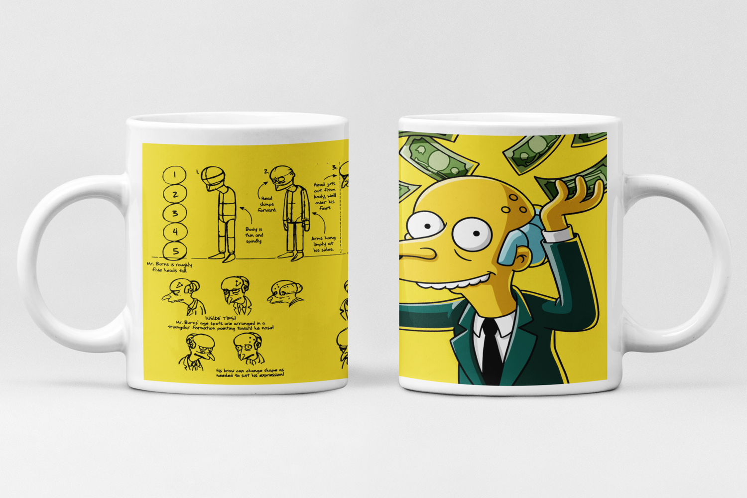 The Simpsons Mok – Mr. Burns – 11oz