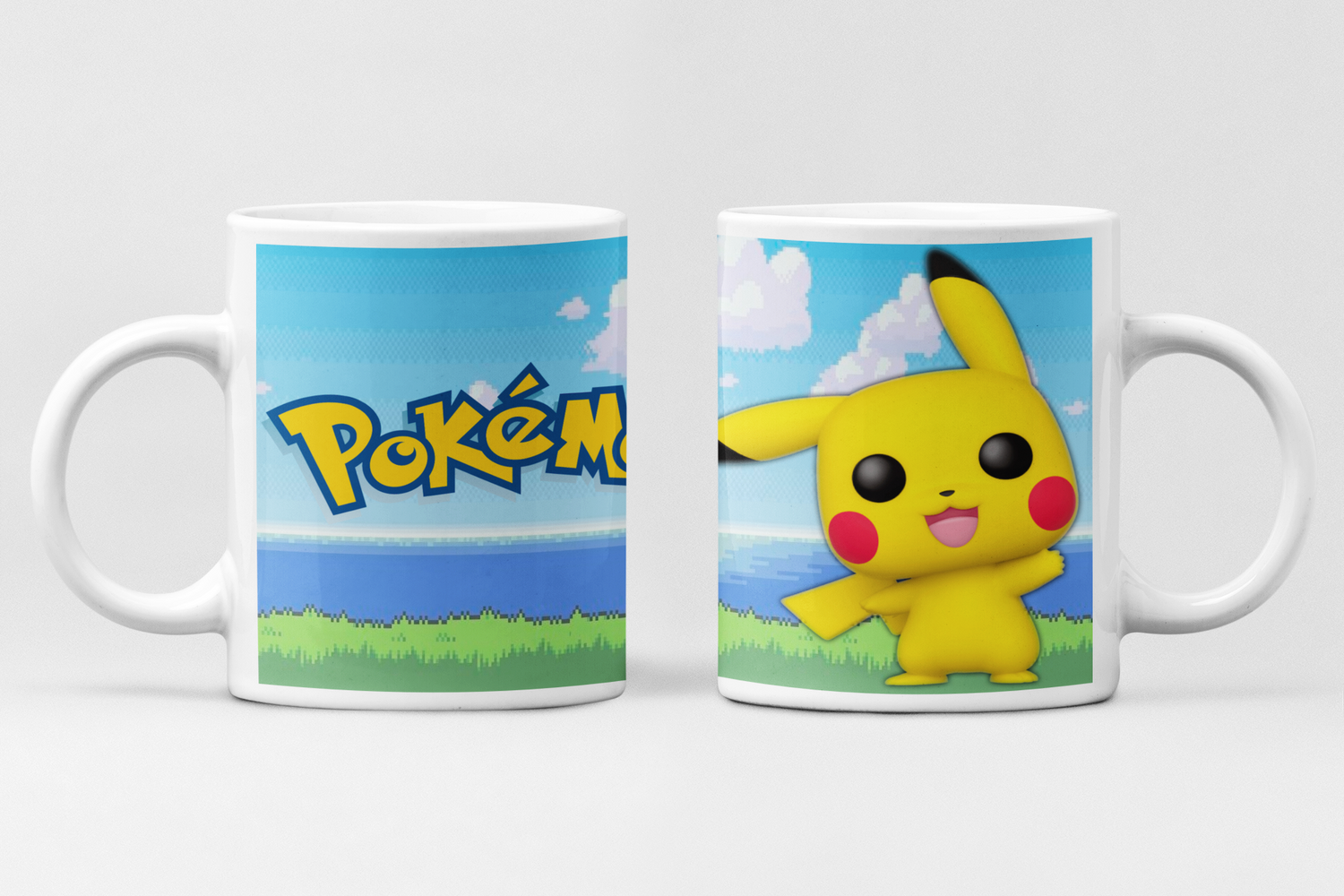 Pokémon Mok – Pikachu Retro Style – 11oz