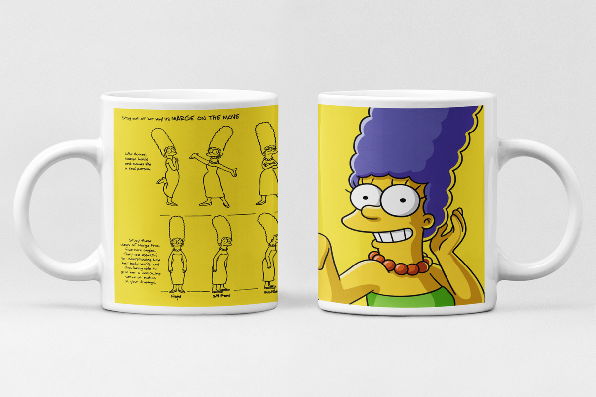 The Simpsons mok Marge Simpson – keramische koffiemok 11oz | Acusinkt
