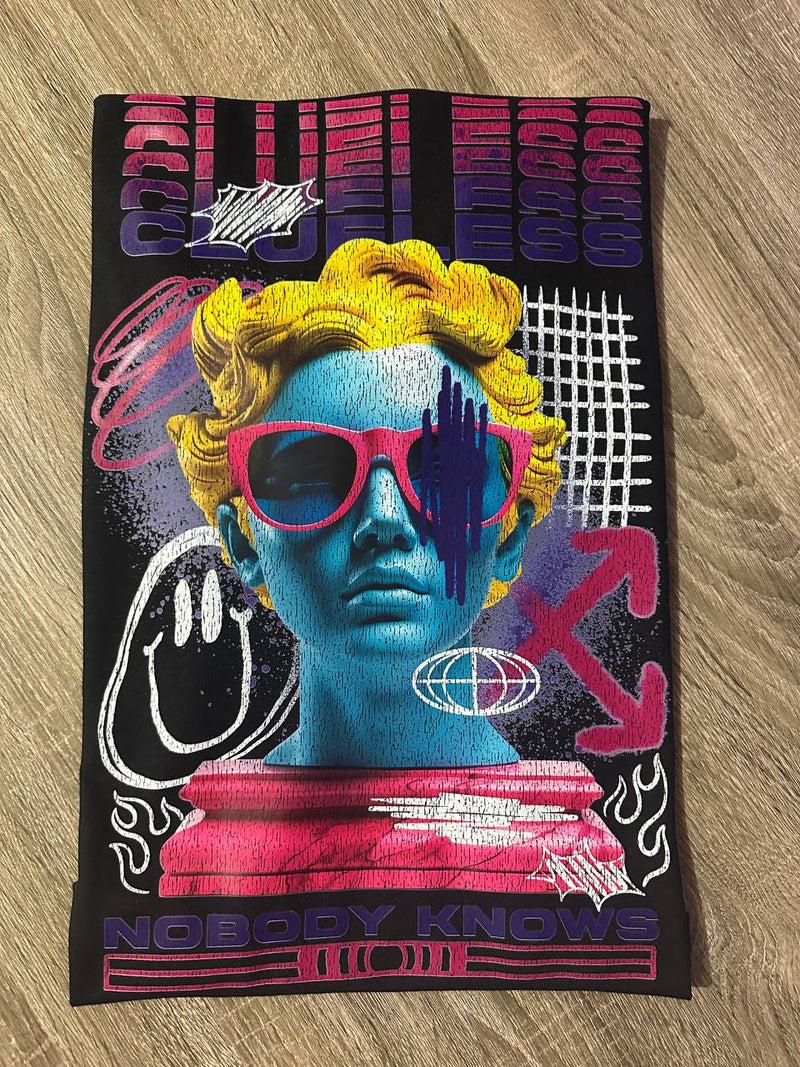 Nobody Knows Neon Statue T-Shirt – Unisex Streetwear