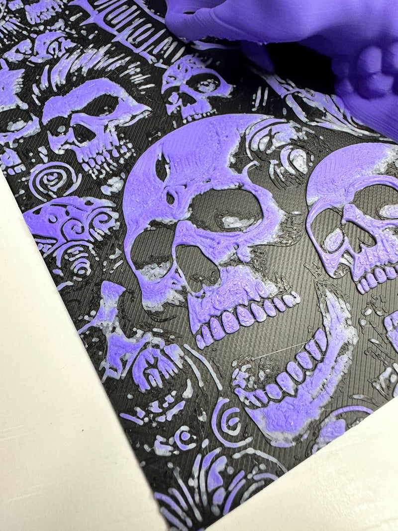 💀 Skull Wall - 3D Art