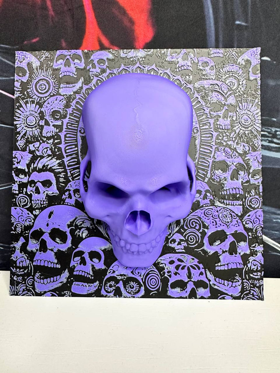 💀 Skull Wall - 3D Art