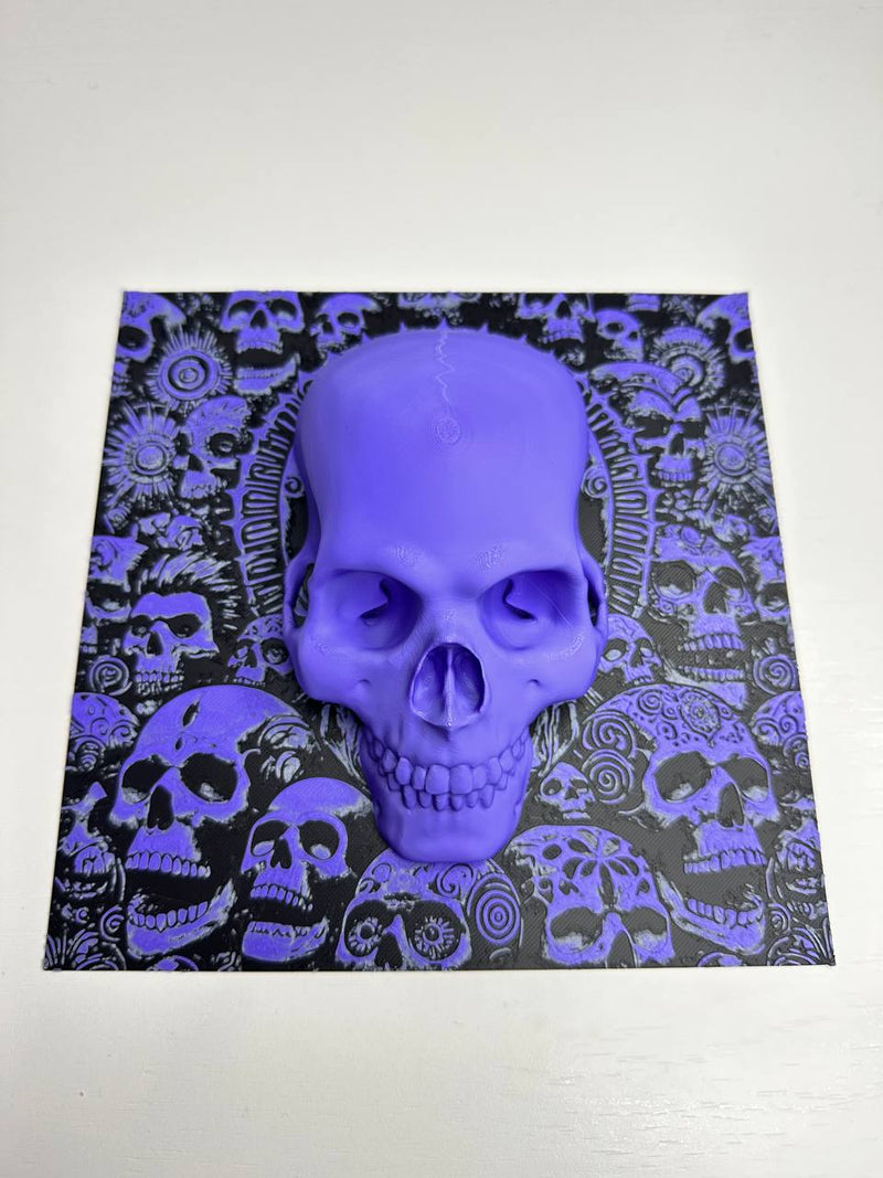 💀 Skull Wall - 3D Art