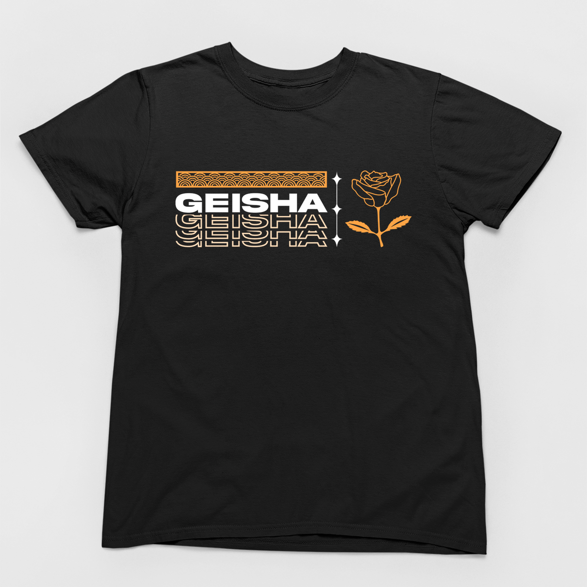 Geisha Japanese Streetwear T-Shirt – Unisex