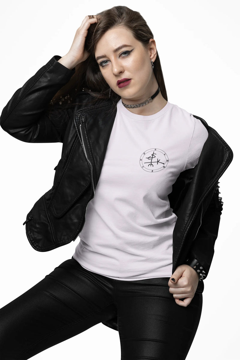 Acusinkt Original Dames T-shirt - Zwart en Wit Acusinkt